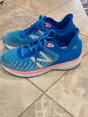 New Balance Blue and Pink Women's Running Shoes